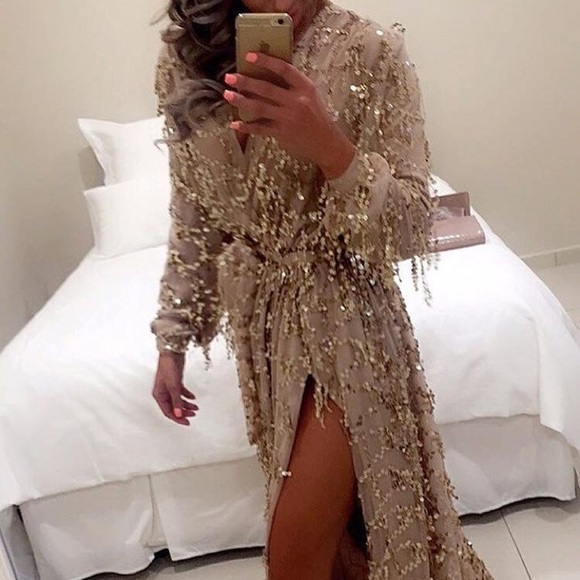 Glam Sequin Dress - Picture 4 of 6